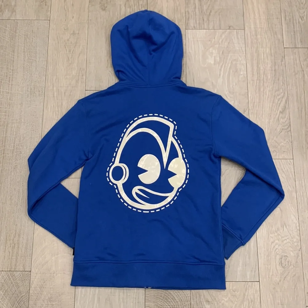 Kidrobot Blue Zipper Hoodie - Picture 2 of 11
